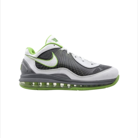 NIKE AIR MAX 360 BB LOW BASKETBALL green white black casual gym sneaker size 11 - Picture 10 of 11